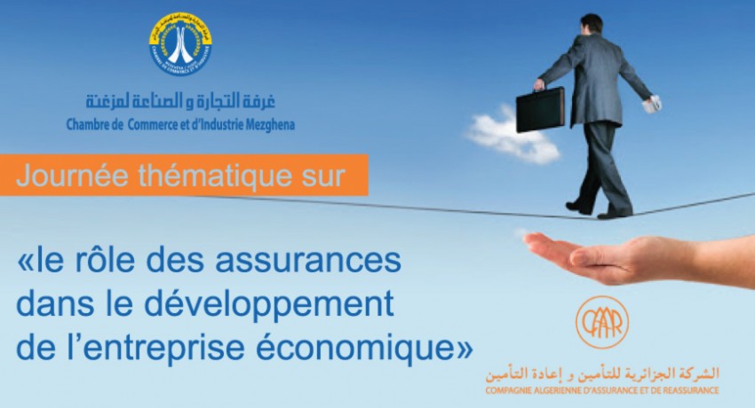 Journ&eacute;e th&eacute;matique : r&ocirc;le des assurances dans le d&eacute;veloppement de l&rsquo;entreprise &eacute;conomique