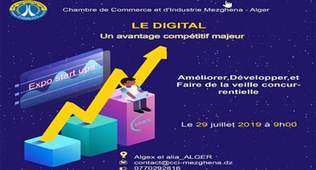 Journ&eacute;e d'information sur Le Digital un avantage comp&eacute;titif majeur, le 29/07/2019 &agrave; Algex