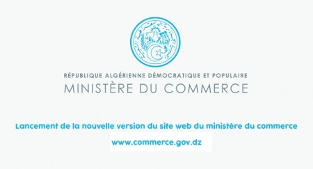 Lancement de la nouvelle version du site web du minist&egrave;re du commerce.