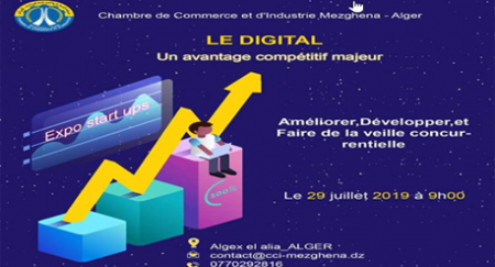 Journ&eacute;e d'information sur Le Digital un avantage comp&eacute;titif majeur, le 29/07/2019 &agrave; Algex